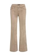 CRÉTON CRVolume wideleg jeans (GRÅ BRUN 26 IN)