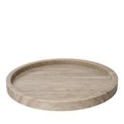 SINNERUP Marble Rund Bakke (BEIGE L)