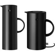 Stelton EM77 Termokande/elkedel, sort