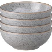 Denby Studio Grey Skål 17cm 4-Pak