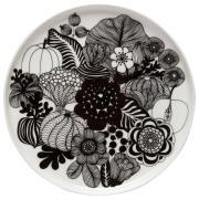 Marimekko Siirtolapuutarha tallerken, 20 cm., hvid