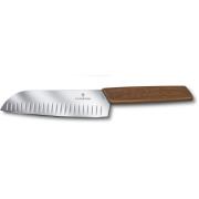 Victorinox Swiss Modern santokukniv 17 cm, valnød