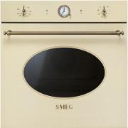 Smeg 60cm Colonial Multifunktionsovn m. Pyrolyse, Creme