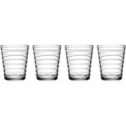 Iittala Aino Aalto Glas 22cl 4 stk, Klar