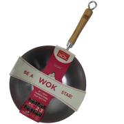 Dexam Kulstål wok 30 cm.