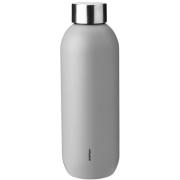 Stelton Keep Cool Drikkeflaske 0,6 liter, lysegrå