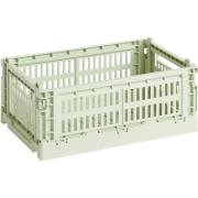 HAY Colour Crate opbevaringskasse, small, mint