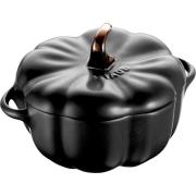 Staub Græskar Cocotte Mat Sort 0,5 liter