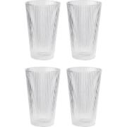 Stelton Pilastro drikkeglas, 0,35 liter, klar, 4 stk.