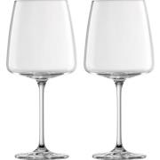 Zwiesel Vivid Senses Velvety & Sumptuous vinglas 71 cl, 2-pak