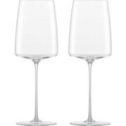 Zwiesel Simplify Light & Fresh hvidvinsglas 38 cl, 2-pak