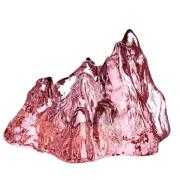 Kosta Boda The Rock lanterne 9 cm, rosa