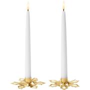 Georg Jensen Christmas Collection 2024 Taper lysestager 2 stk., 18 kt ...