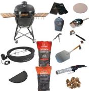 Kamado Sumo Maxi Deluxe pakke, sort