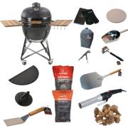 Kamado Sumo Maxi Stor Grillpakke, sort