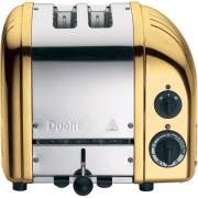 Dualit NewGen 2 skiver toaster, messing