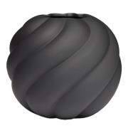 Cooee Design Twist Ball vase 12 cm, sort