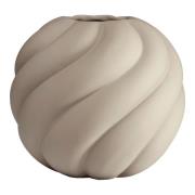 Cooee Design Twist Ball vase 12 cm, sand