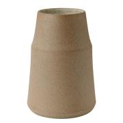 Knabstrup Clay vase 18 cm, warm sand