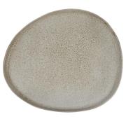 Aida Raw Organic middatstallerken 29x25 cm, sandy beige