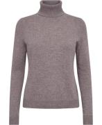 Christian Berg Kkarita ML - 100% Cashmere Kvinde Taupe Mel Sweaters St...