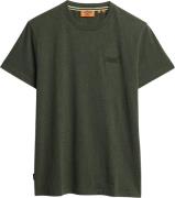 Superdry Essential Logo EMB TEE Mand Deep Forest Green Marl Kortærmede...