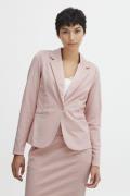 ICHI Kate Blazer Kvinde Rose Smoke Melange Blazere Regular Fit Str L -...