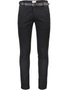 Lindbergh Chino m. Bælte & Stretch Mand Sort Chinos Str 30/32 - hos Ma...