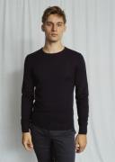 Bruun & Stengade BS Jupiter Regular Fit Knitwear Mand Navy Sweaters St...