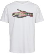 PS Paul Smith Mens REG FIT T Shirt Hand Mand Hvid Kortærmede T-shirts ...