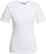 JJXX Jxbelle Tight SS TEE JRS Noos Kvinde Bright White Kortærmede T-sh...