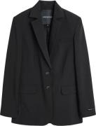 HERSKIND Mercy Blazer Kvinde Navy Grey Blazere Str 40 - Polyester hos ...