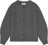 Moshi Moshi Mind Sofia Cardigan Wool Kvinde Dark Grey Melange Cardigan...