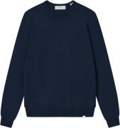 Les Deux Greyson Merino Knit Mand Navy Sweaters Str L Merino - hos Mag...