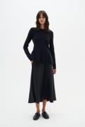 InWear Zilkyiw Skirt Kvinde Black Maxi Nederdele Str 40 - hos Magasin