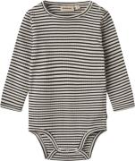 Wheat Langærmet Body Berti Str 2 år / 92 cm - Black Stripe Langærmede ...