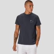 Clean Cut Copenhagen Patrick Organic Tee Mand Navy Kortærmede T-shirts...