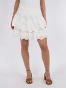 Neo Noir Line Emb Skirt Kvinde Off White Korte Nederdele Str 40 - hos ...