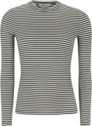 Soft Rebels Srfenja Stripe Oneck Top Kvinde Morel Kortærmede T-shirts ...