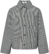 Nué Notes Enzo Jacket Kvinde Hickory Navy Stripe Overgangsjakker Str 4...