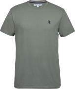 U.S. Polo Assn. Uspa Tshirt Arjun Men Mand 17-6212tcx Sea Spray Kortær...