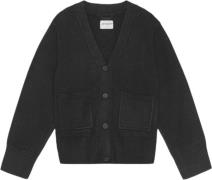 Moshi Moshi Mind Forest Knit Cardigan Kvinde Black Sweaters Str L - ho...