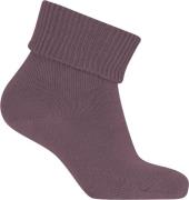 Melton Cotton Socks With Antislip Str 17/19 - Blå Strømper hos Magasin