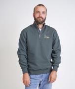 ELSK Earth Loving Men's Egon Halfzip Mand 203 Stone Green Sweatshirts ...