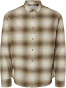 Selected Homme Slhslimowenflannel Shirt LS Noos Mand Oatmeal/egret Lan...