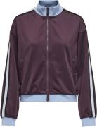 ONLY Onlwarm UP X Track ZIP Jacket PNT Kvinde Burgundy/w. Soft Chambra...