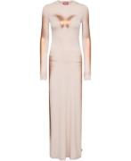 Diesel Danessa Dress Kvinde White Maxi Kjoler Str L - hos Magasin