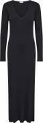 Bruun & Stengade BS Alexandra Regular Fit Dress Kvinde Black Maxi Kjol...