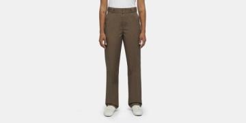 Dickies 874 Workpant REC W Mushroom Kvinde Mushroom Bukser Med Lige Be...