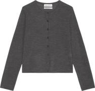 Marc O’Polo Cardigan, Longsleeve, Roundneck Kvinde Deep Grey Melange C...